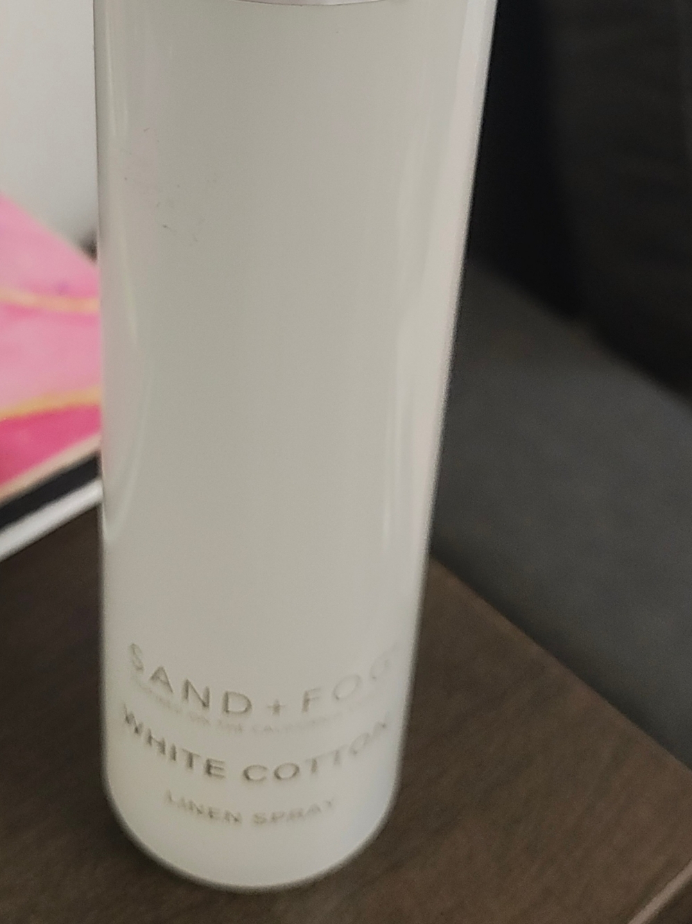 Sand + Fog White Cotton Linen Spray